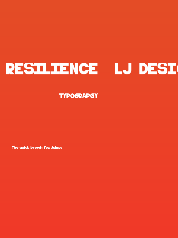 resilience - LJ-Design Studios Lisa Poster