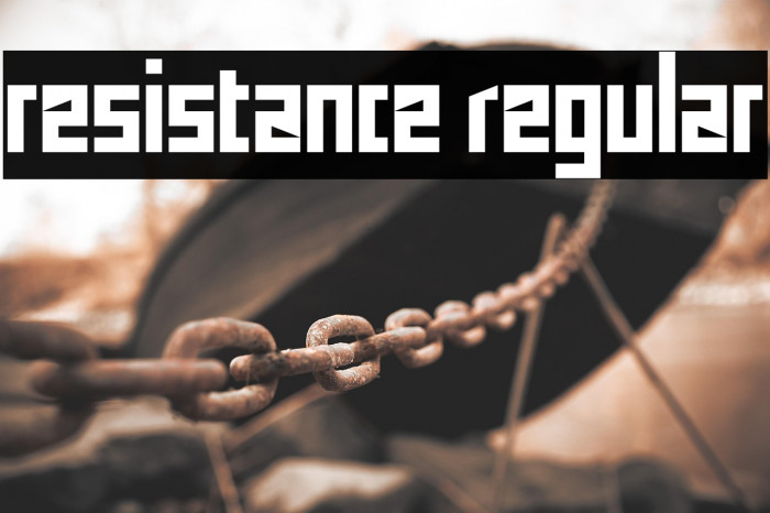 resistance Regular Example 2