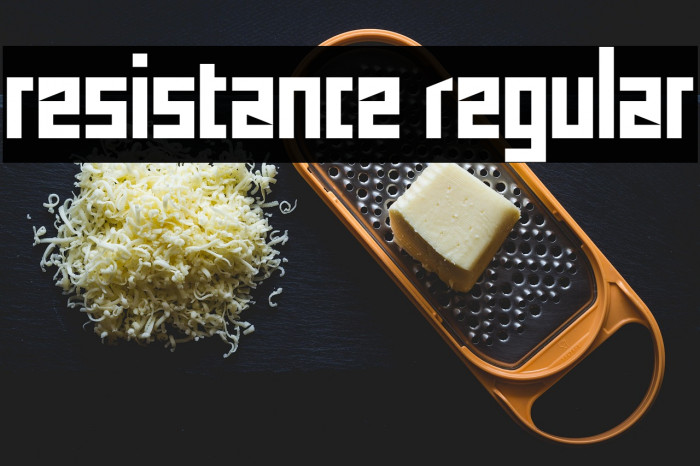 resistance Regular Example 3