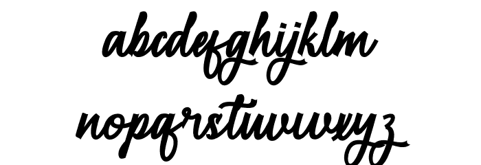 restyla Font LOWERCASE