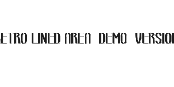 retro lined area_demo-version Logo