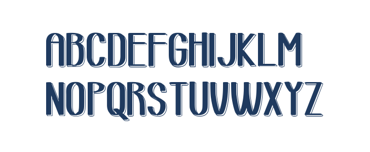 retro lined area_demo-version Lowercase