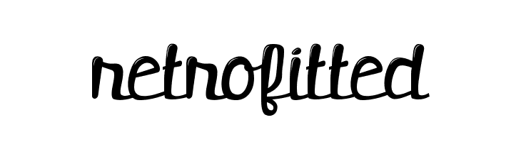 retrofitted Descarca Fonturi Gratis