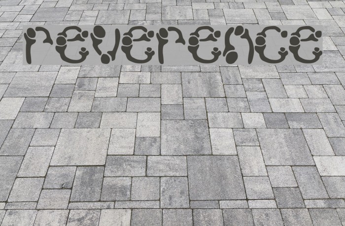 reverence Font examples