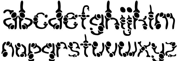 reverence Font LOWERCASE