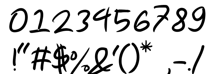rev's messy handwriting Fonte OUTROS PERSONAGENS