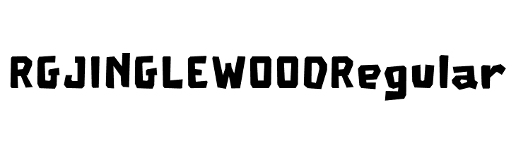RG JINGLEWOOD Regular  Free Fonts Download
