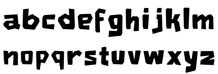 RG JINGLEWOOD Regular Font LOWERCASE