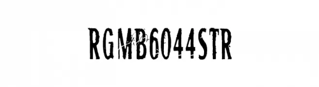 RGMB 6044 Str  Frei Schriftart Herunterladen