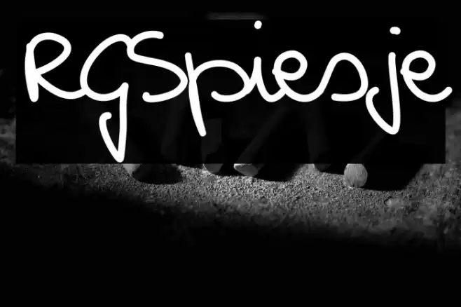 RGSpiesje Font examples
