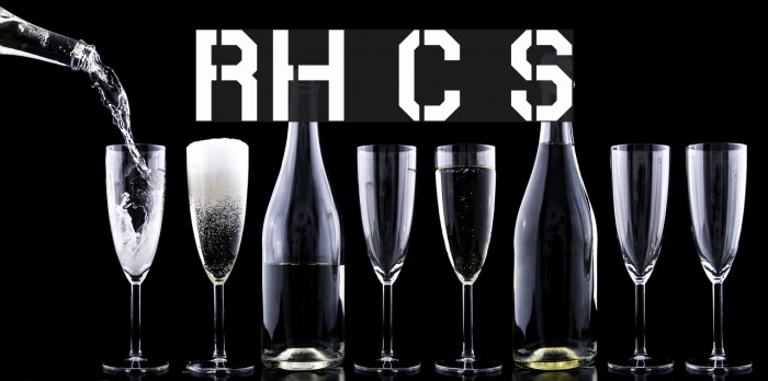 RH Carrier Stencil Font examples