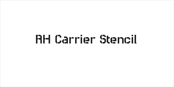 RH Carrier Stencil Logo