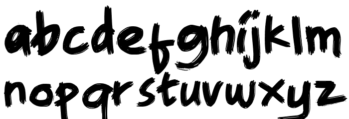 RHAOS PEESANT Font LOWERCASE
