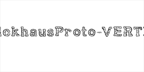 RHBrickhausProto-VERTEBRA Logo