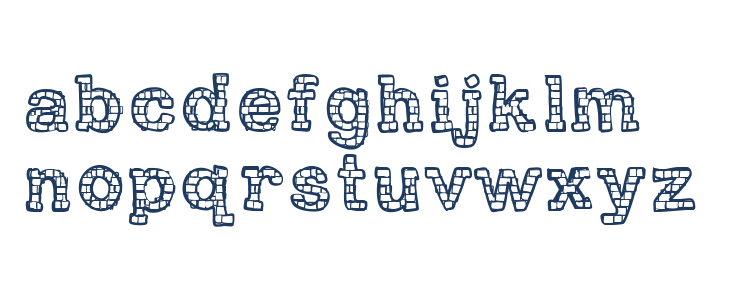 RHBrickhausProto-VERTEBRA Lowercase