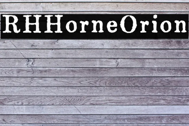 RHHorneOrion Example 1