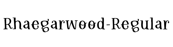 Rhaegarwood-Regular  नि: शुल्क फ़ॉन्ट्स डाउनलोड