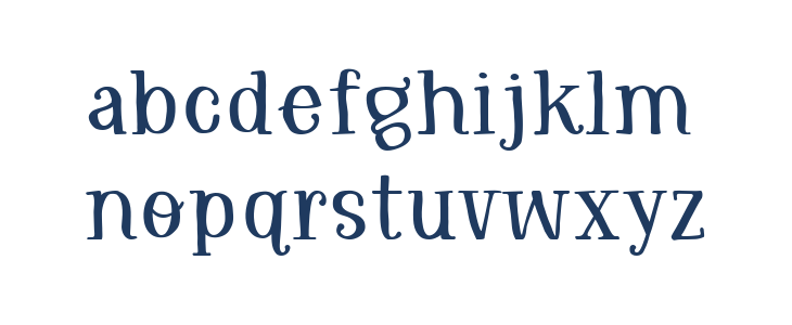 Rhaegarwood Regular Lowercase