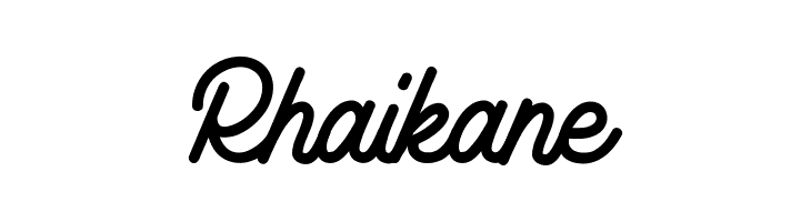 Rhaikane Font