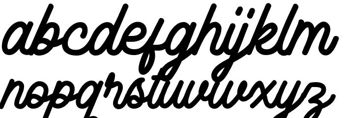 Rhaikane Font LOWERCASE