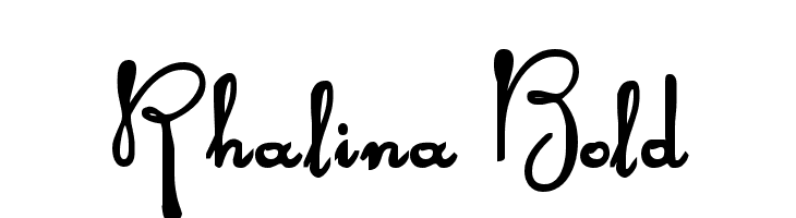 Rhalina Bold  les polices de caractères gratuit tlcharger