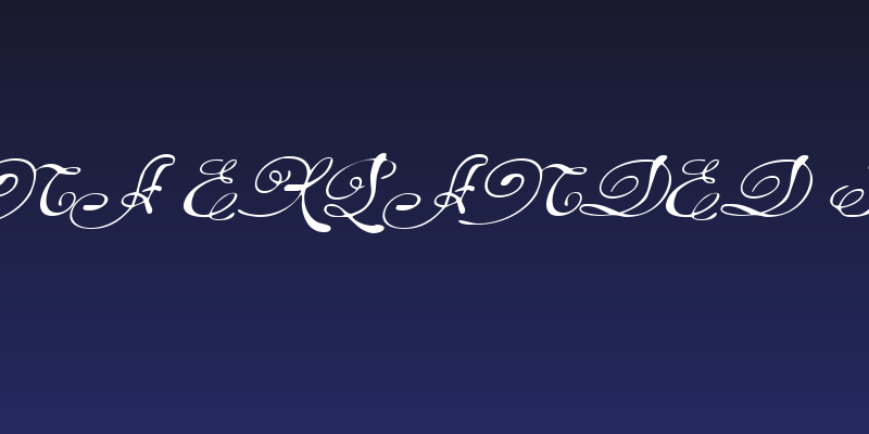 Rhalina Expanded Italic Social Header