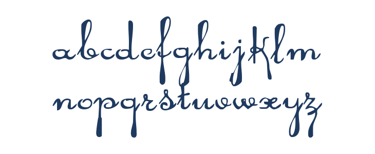 Rhalina Expanded Lowercase