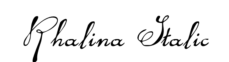 Rhalina Italic  font caratteri gratis