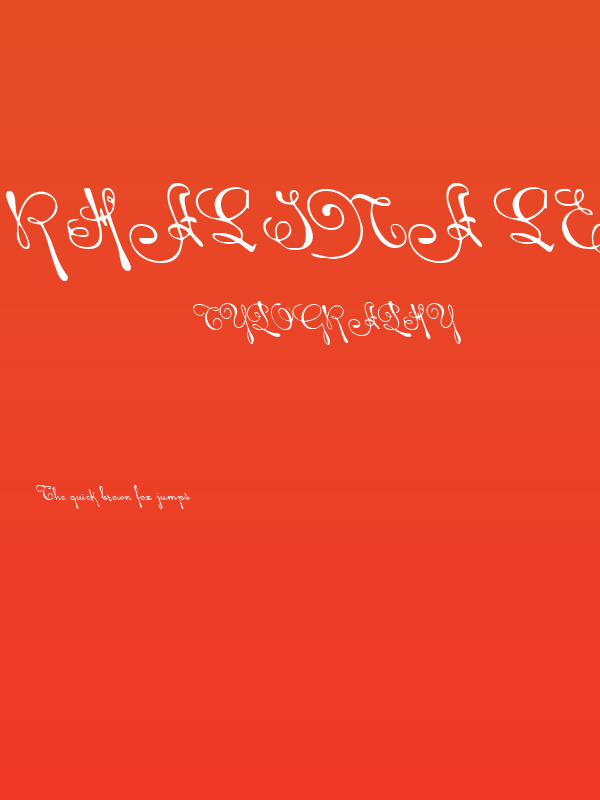 Rhalina Leftalic Poster