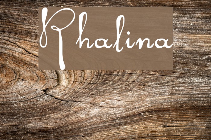 Rhalina Font examples
