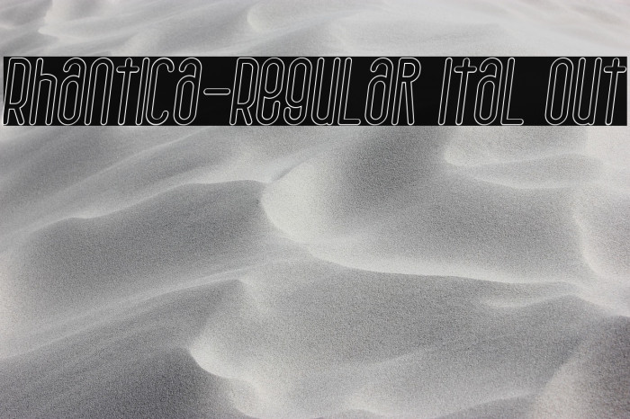 Rhantica-Regular Ital Out Example 3