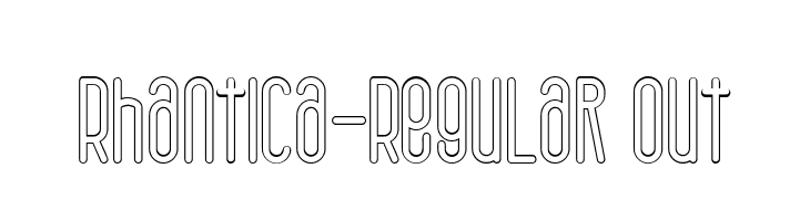 Rhantica-Regular Out  Descarca Fonturi Gratis