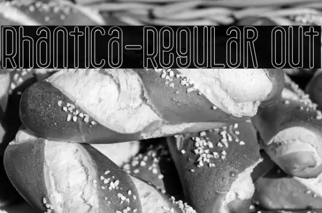 Rhantica-Regular Out Font examples