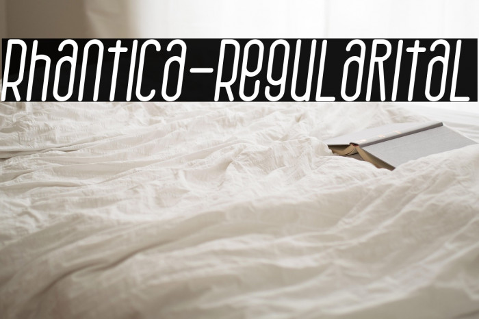 Rhantica-RegularItal Example 1