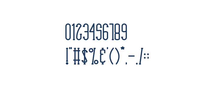 Rhantica-Serif Other Characters