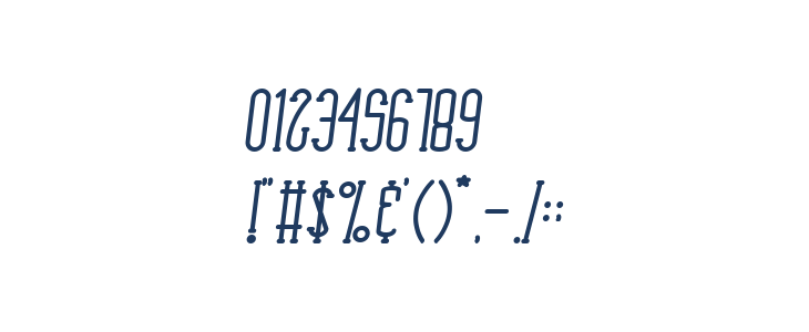 Rhantica-SerifItal Other Characters