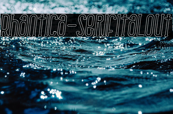 Rhantica-SerifItalOut Example 3