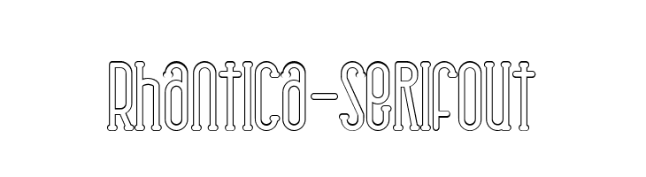 Rhantica-SerifOut  baixar fontes gratis