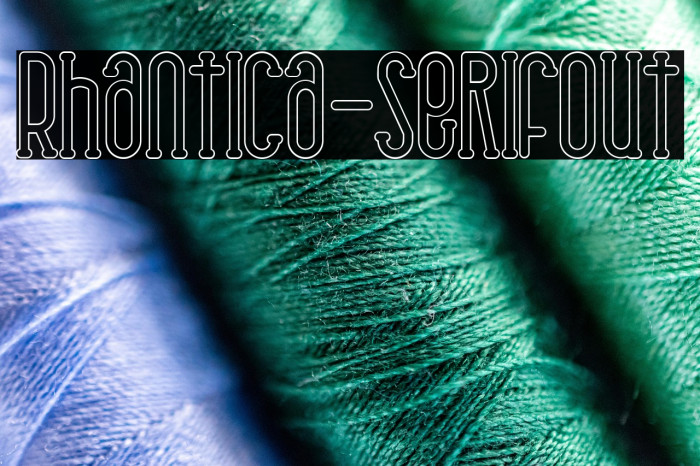 Rhantica-SerifOut Example 2