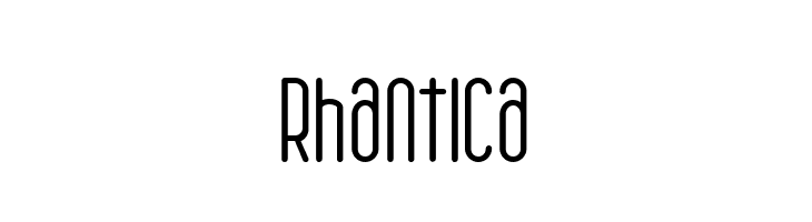 Rhantica  font caratteri gratis