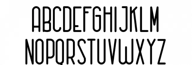 Rhantica Font UPPERCASE