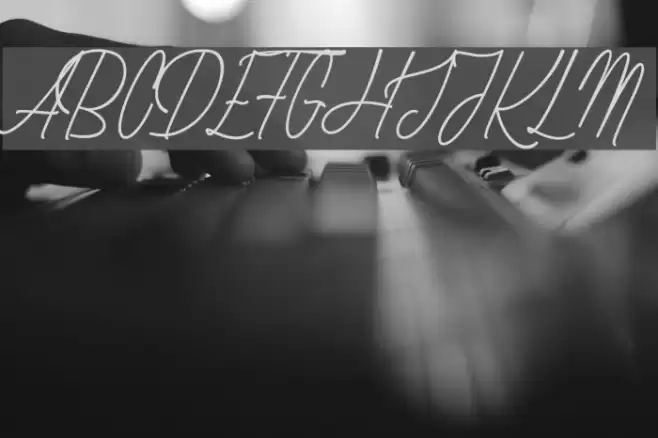 Rhapsodize Slim_PersonalUseOnly Font examples