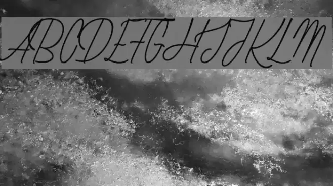 Rhapsodize Slim_PersonalUseOnly Font examples