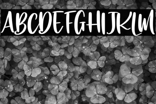 Rhapsody lovers Font examples