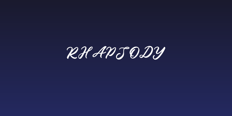 Rhapsody Social Header