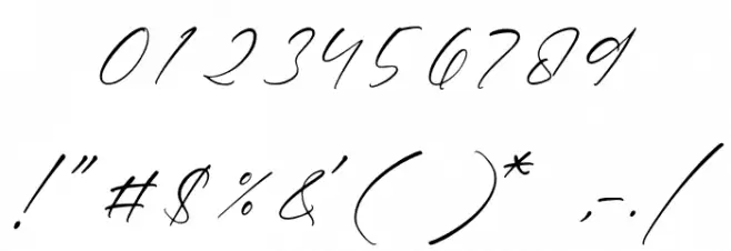 Rhastela Greams Font OTHER CHARS