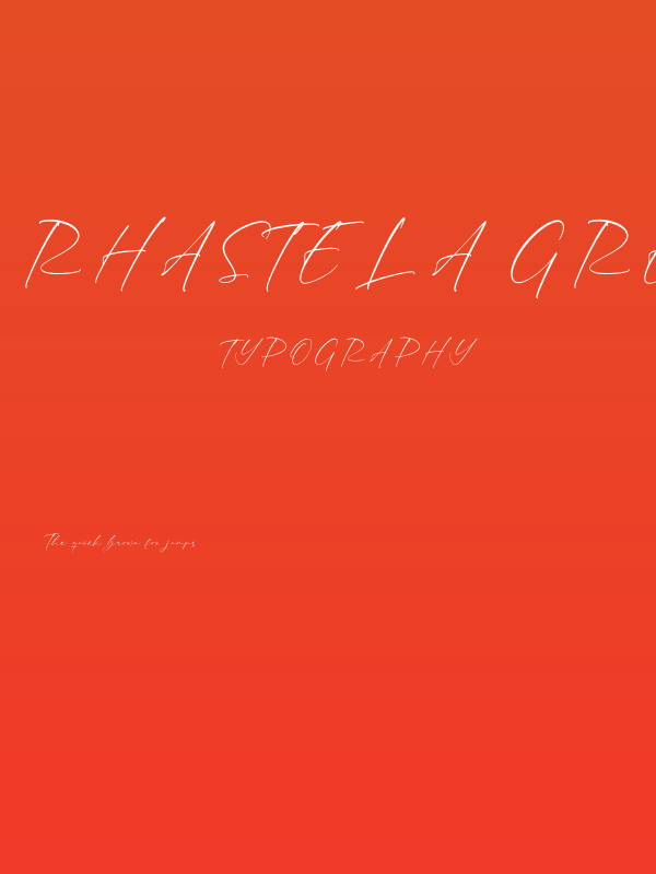 Rhastela Greams Poster