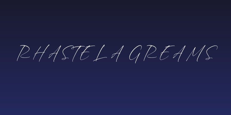 Rhastela Greams Social Header