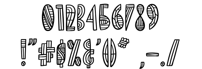 Rhefilla FREE Font OTHER CHARS