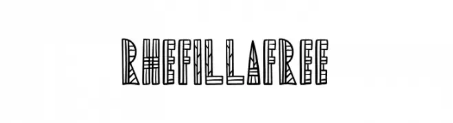 RhefillaFREE  免费字体下载